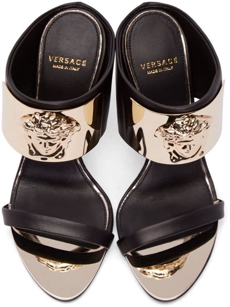 medusa versace art|versace medusa detail round heels.